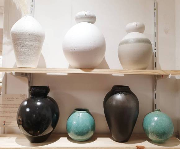 Vase en cramique